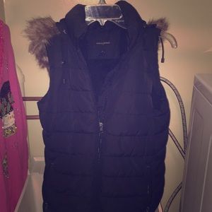 Banana republic fur vest